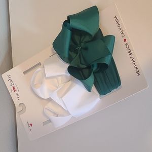 2 Pack headband with bow